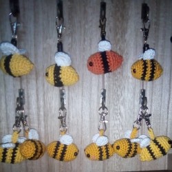 Porte-clés Abeilles